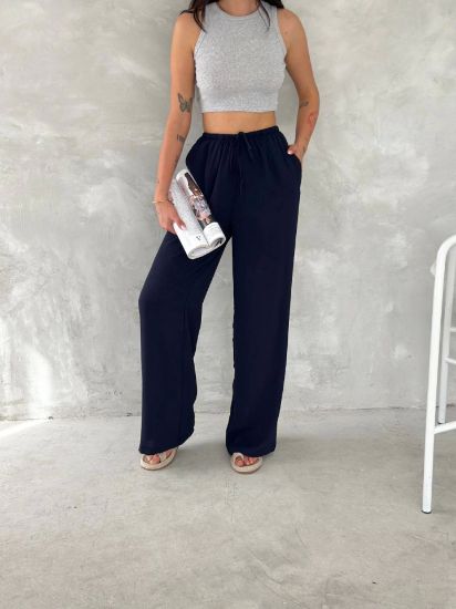 Ayrobin Oversize Pantalon - Lacivert resmi